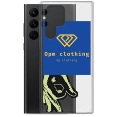 Clear Opm Case for Samsung® - OPM Clothing
