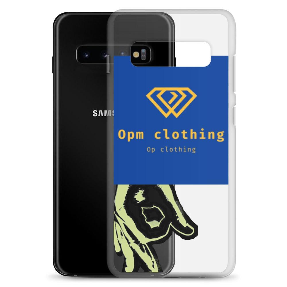 Clear opm Case for Samsung® - OPM Clothing