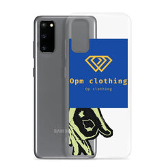 Clear Opm Case for Samsung® - OPM Clothing
