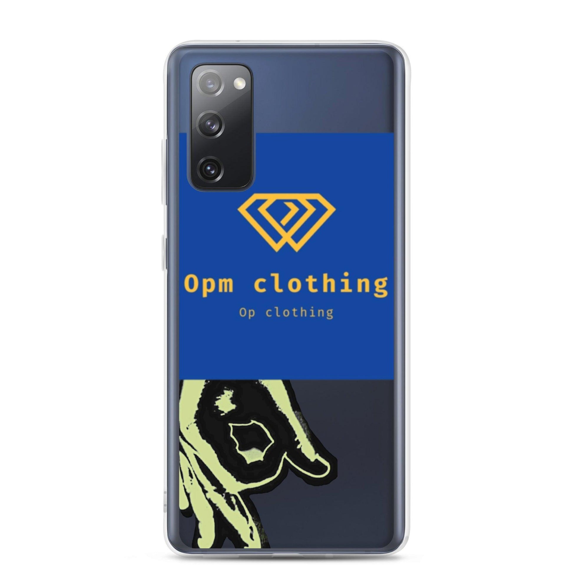 Clear opm Case for Samsung® - OPM Clothing