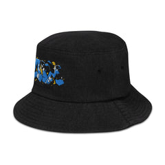 OPM GRAFF PRINT Denim bucket hat - OPM Clothing