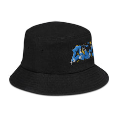 OPM GRAFF PRINT Denim bucket hat - OPM Clothing