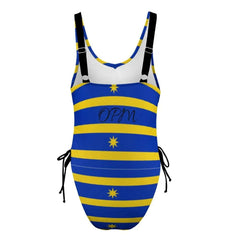 Ladies Polka Dot One Piece Swimsuit - OPM Clothing