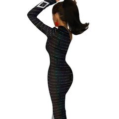 OPM History Half Sleeve Slit Dress - OPM Clothing