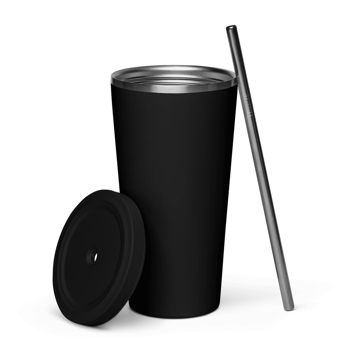 OPM QR Insulated tumbler with a straw - OPM Clothing