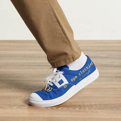 Opm insignia lace-up canvas shoes - OPM Clothing