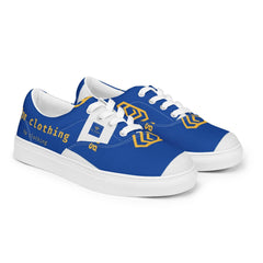 Opm insignia lace-up canvas shoes - OPM Clothing