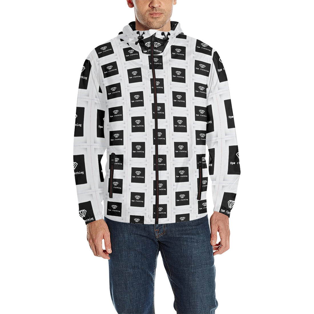 Men's OPM Quilted Windbreaker-OPM Clothing