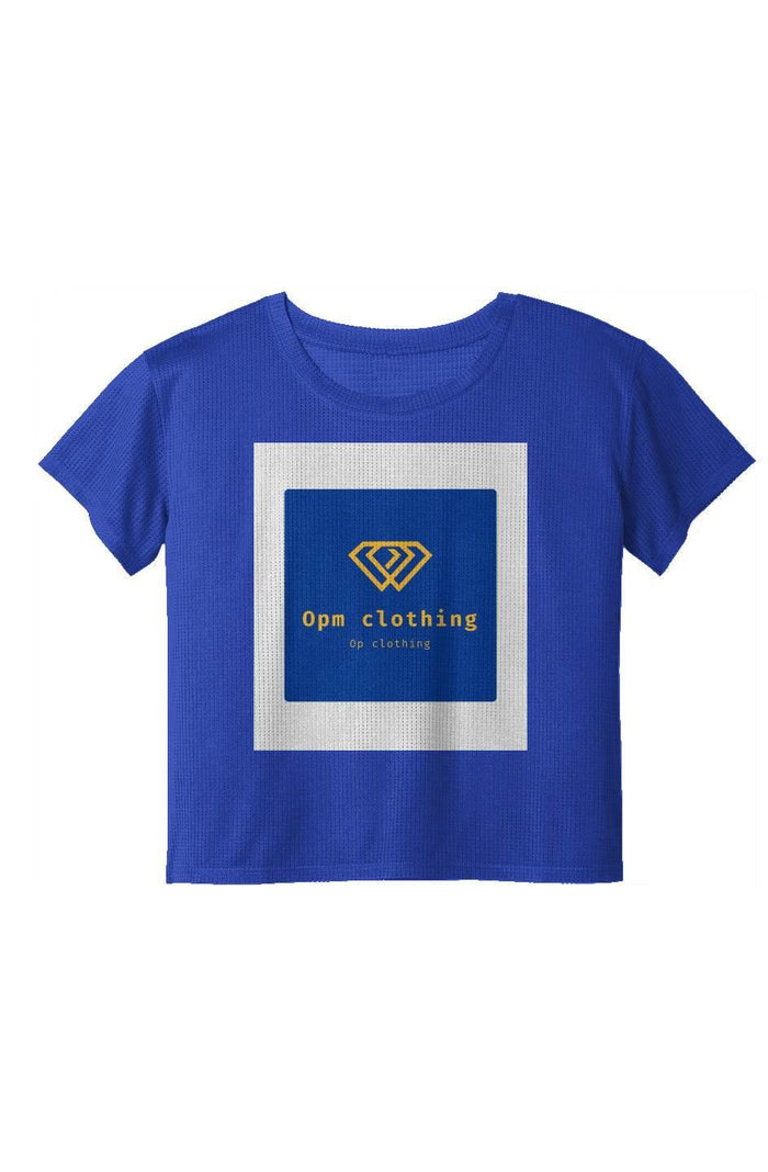 OP Ladies OPM INSIGNIA Draft Crop Tee - OPM Clothing