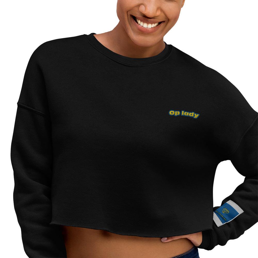 Op lady origin Crop Sweatshirt - OPM Clothing