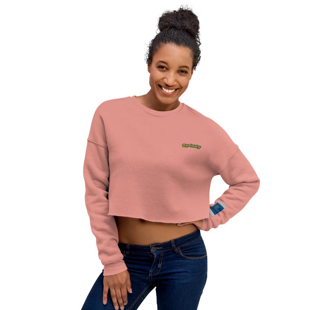 Op lady origin Crop Sweatshirt - OPM Clothing