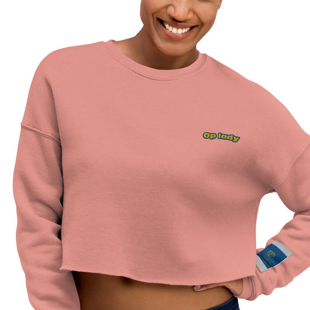 Op lady origin Crop Sweatshirt - OPM Clothing