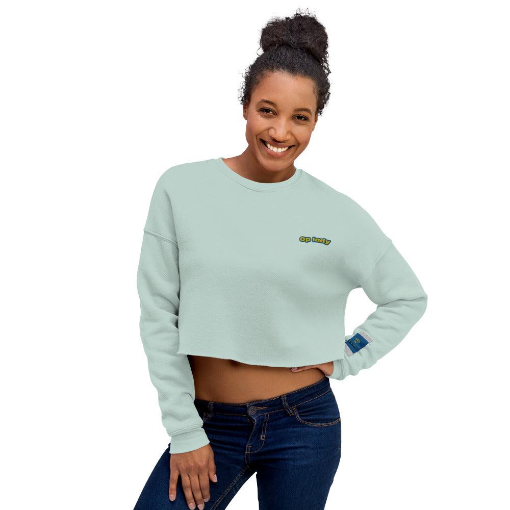 Op lady origin Crop Sweatshirt - OPM Clothing