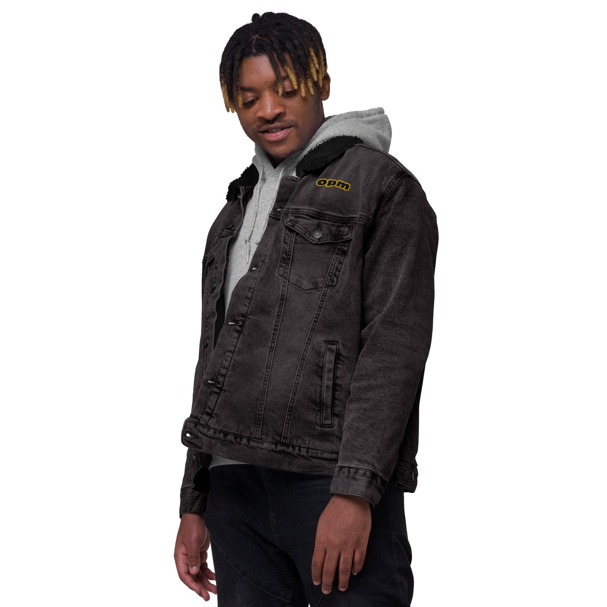 Opm Dj B3 Unisex denim sherpa jacket - OPM Clothing