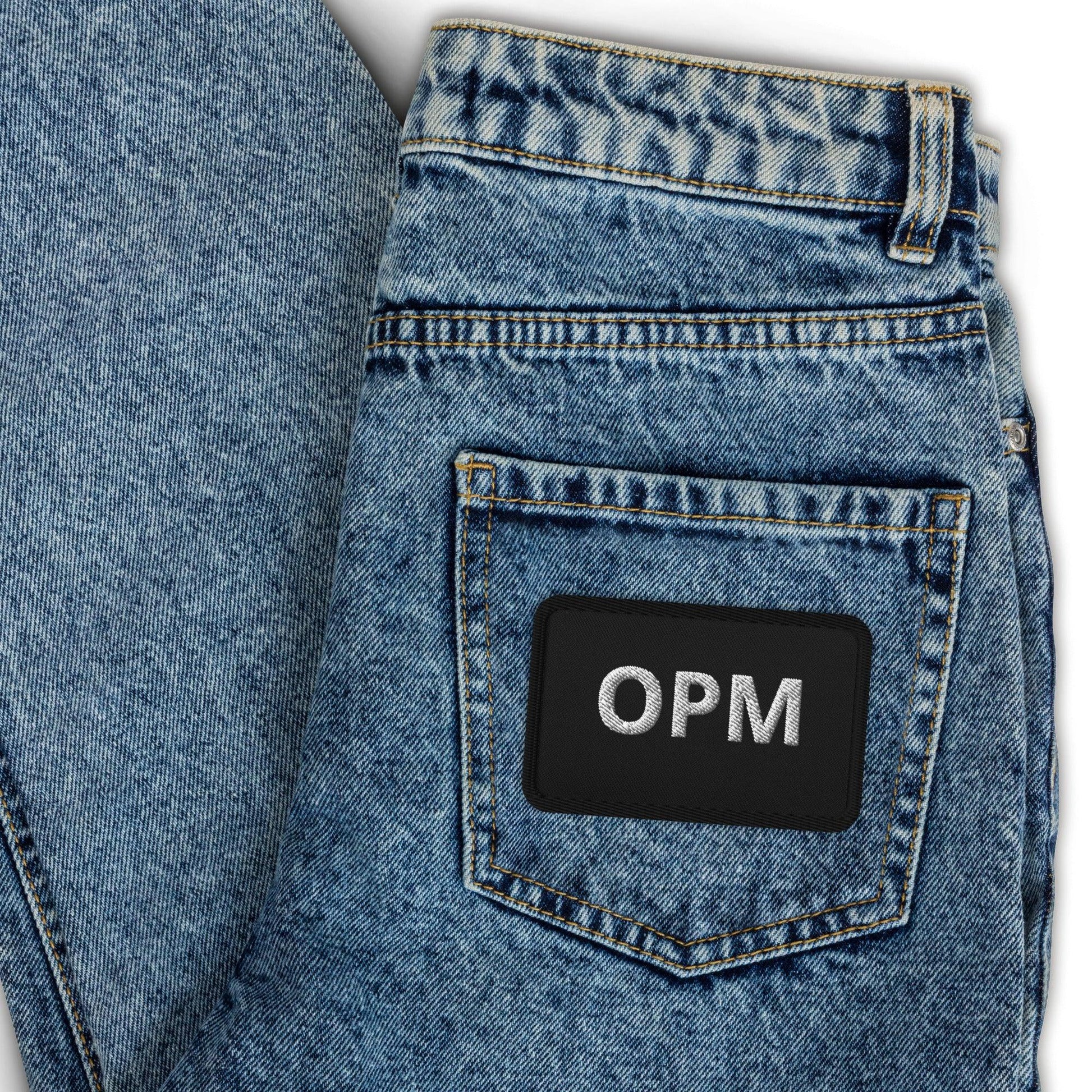 Opm Embroidered patches - OPM Clothing