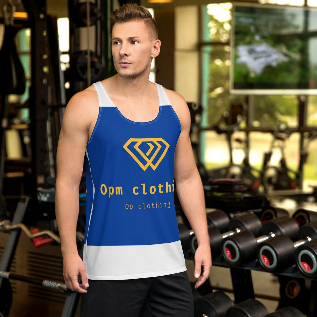 Opm insignia Unisex Tank Top - OPM Clothing