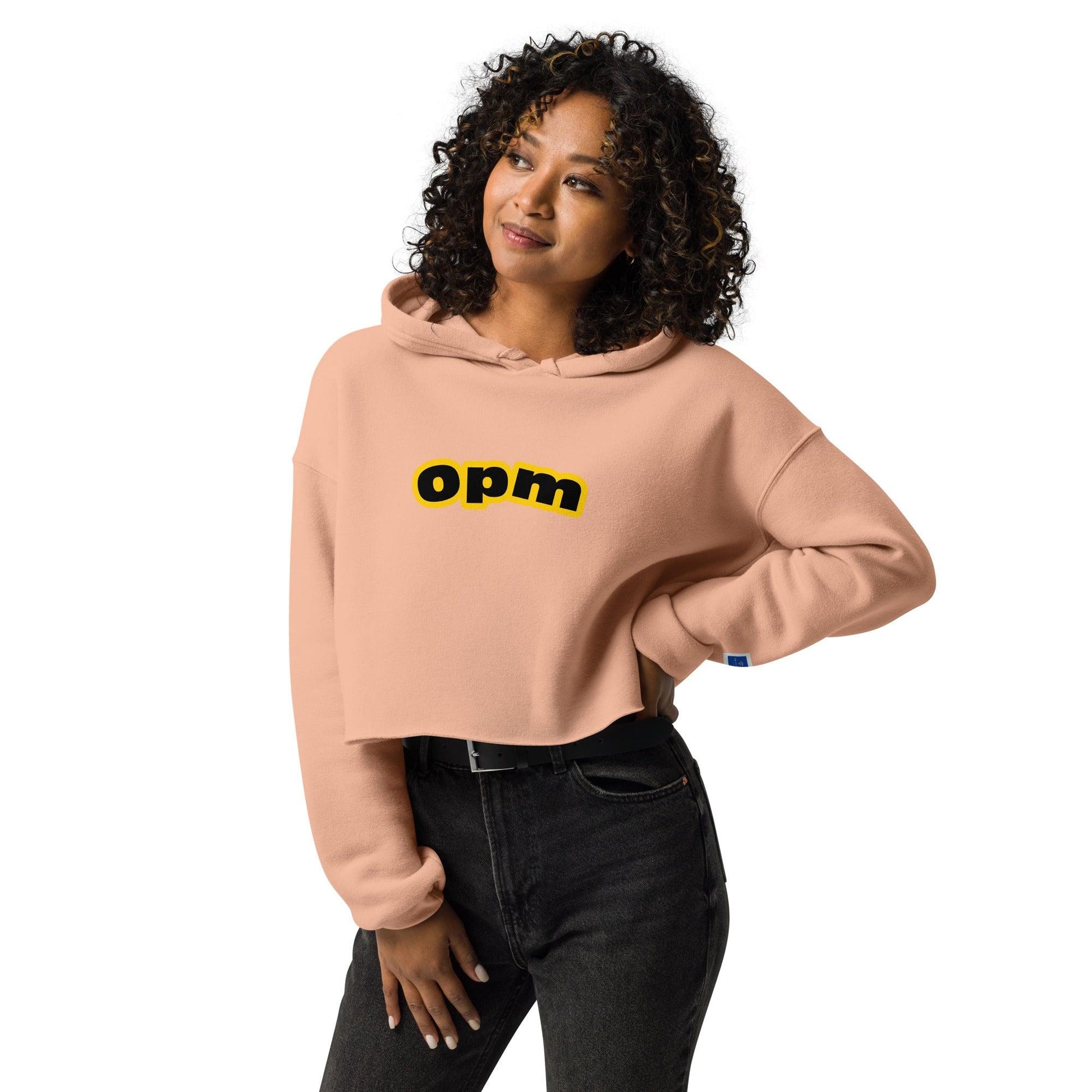 Opm Origin Crop Hoodie - OPM Clothing