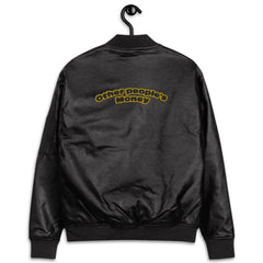 Opm origin Leather Bomber Jacket - OPM Clothing