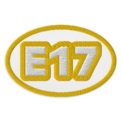 Opm Postcode Embroidered patches