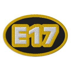Opm Postcode Embroidered patches
