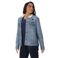 opm retro Unisex denim sherpa jacket - OPM Clothing