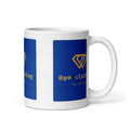 Opm White glossy mug - OPM Clothing