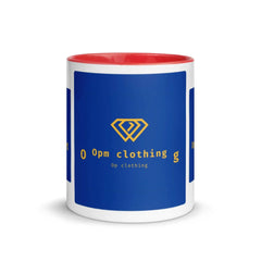 OPM INSIGNIA Mug with Color Inside - OPM Clothing