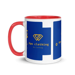 OPM INSIGNIA Mug with Color Inside - OPM Clothing
