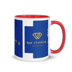 OPM INSIGNIA Mug with Color Inside - OPM Clothing