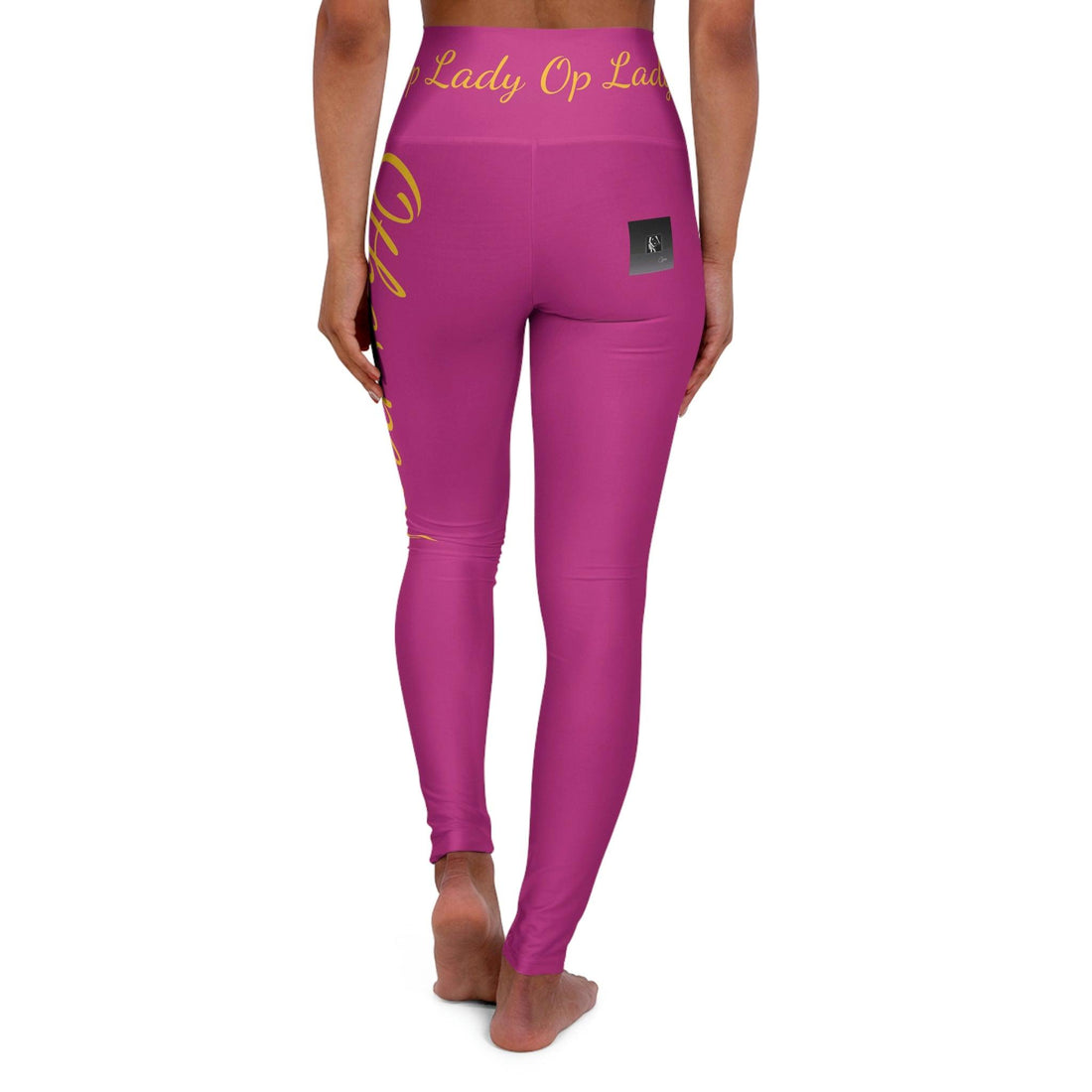 Opm op lady pink High Waisted Yoga Leggings - OPM Clothing