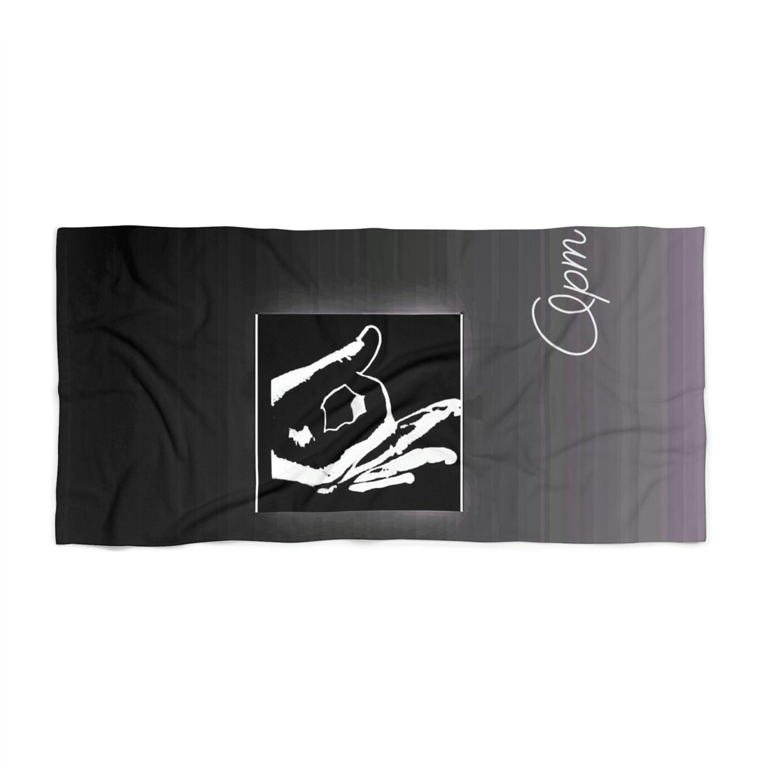 Opm sign Beach Towel - OPM Clothing